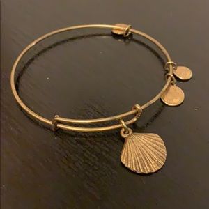 Gold shell Alex and Ani